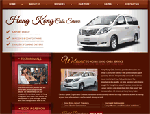 Tablet Screenshot of hongkongcabs.com
